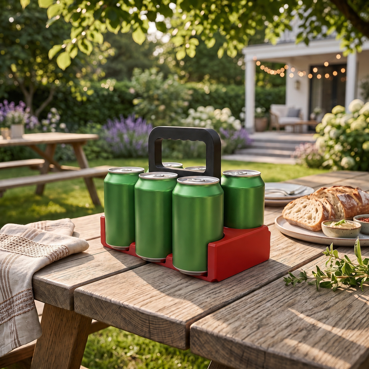 Cans Holder – Draaghouder voor 6 blikjes