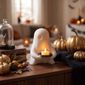 Spookje met houder voor LED-lichtje – Halloween decoratie