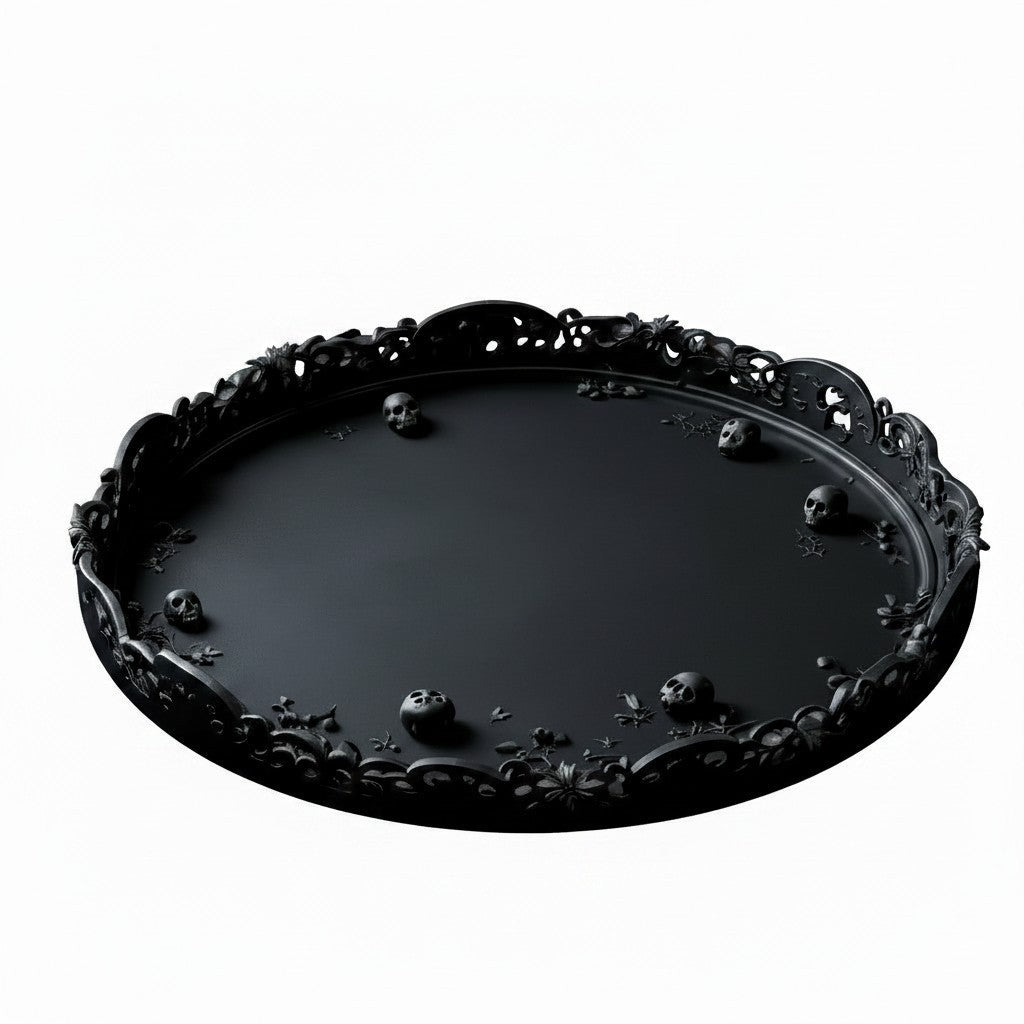 Gothic Skull Tray  | PLA | Ø 22,5 cm