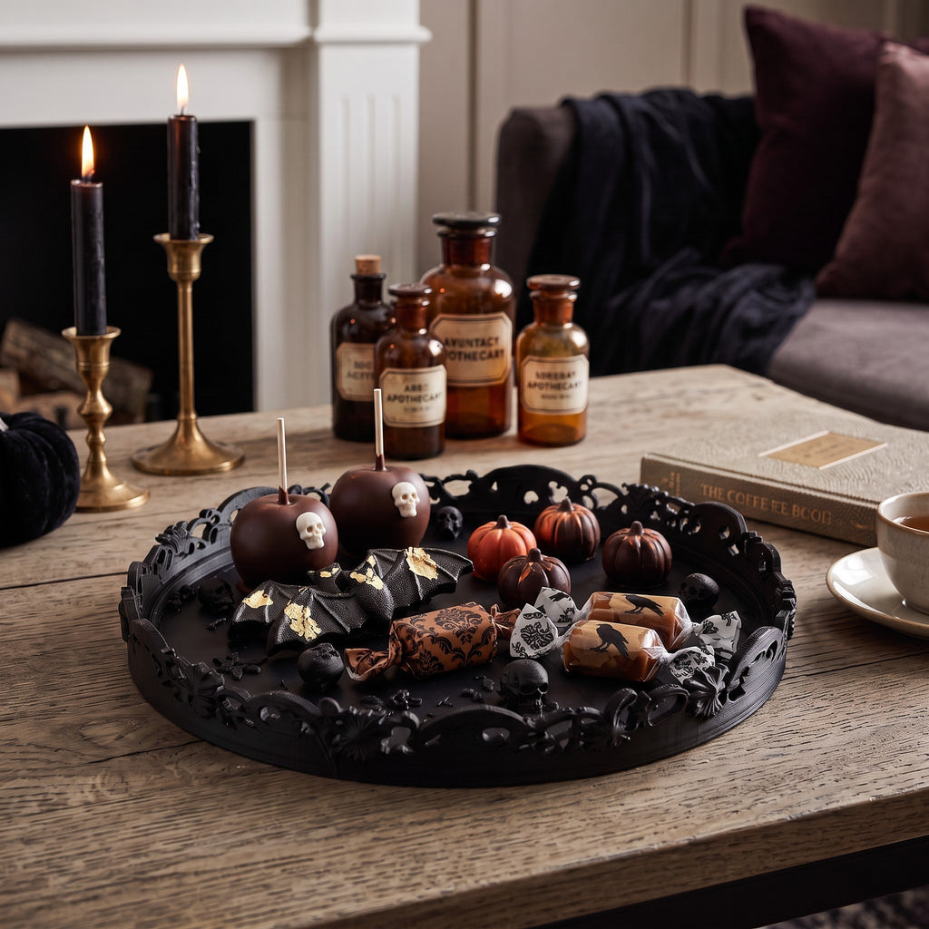 Gothic Skull Tray  | PLA | Ø 22,5 cm