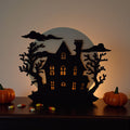 Haunted House Decoratieve LED-lamp| PLA | 23x20 cm