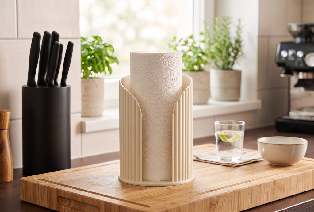 Keukenrolhouder  – moderne houder voor keukenpapier | minimalistisch design