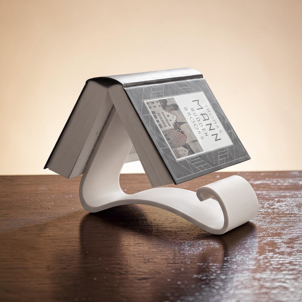 Wavy Boekenhouder  | PLA | 20x16x8 cm